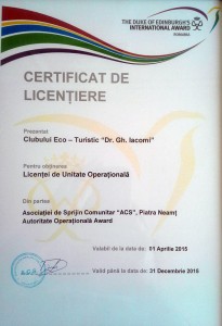 certificat licentiere